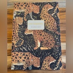 Bruno Visconti Soft Touch Leopard Print Notebook Journal A5 NEW